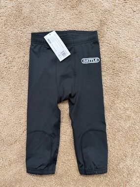 Battle Kids Black Athletic Leggings